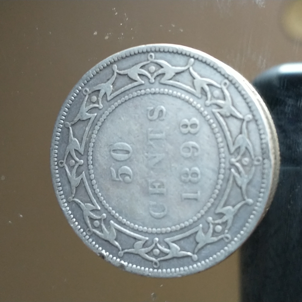 1898 Newfoundland .50¢ piece